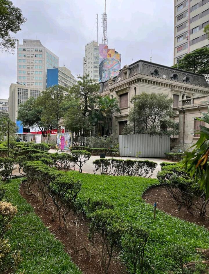 Studio Flex Com Garagem E Piscina No Centro De Sp ساو باولو المظهر الخارجي الصورة